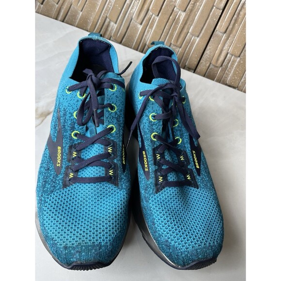 Brooks Levitate 3 DNA AMP Teal Men Sneakers Running Shoes Sz 10 D 1103121D479 main image 9